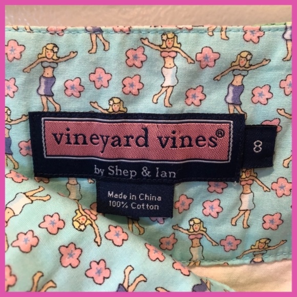 Vineyard Vines Skirt Size 8 Patchwork - Picture 3 of 4
